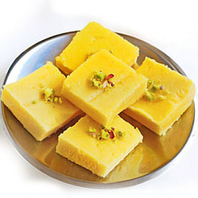 "Kaju Kesar Burfi -1kg (Bangalore Exclusives) - Click here to View more details about this Product